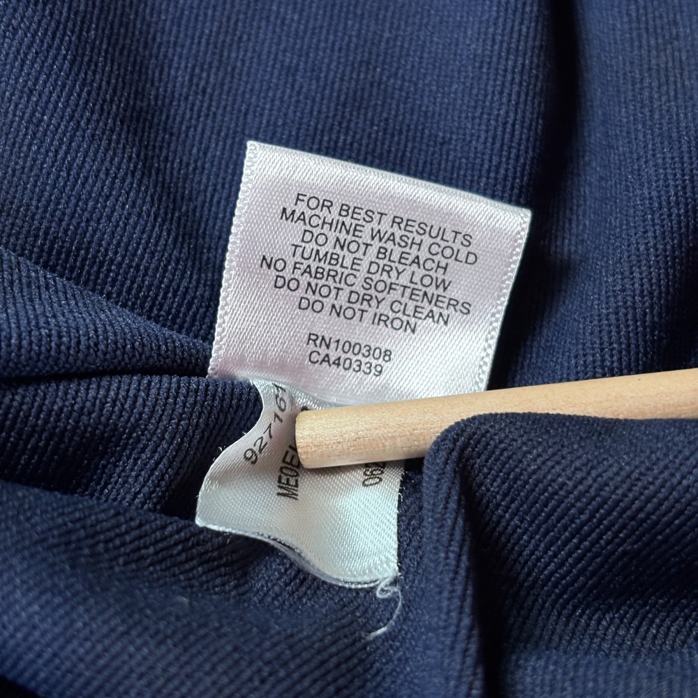 Peter Millar Pullover Mens 2XL Blue 1/4 Zip XXL Golf Crown Sport Perth Stretch - Picture 9 of 14